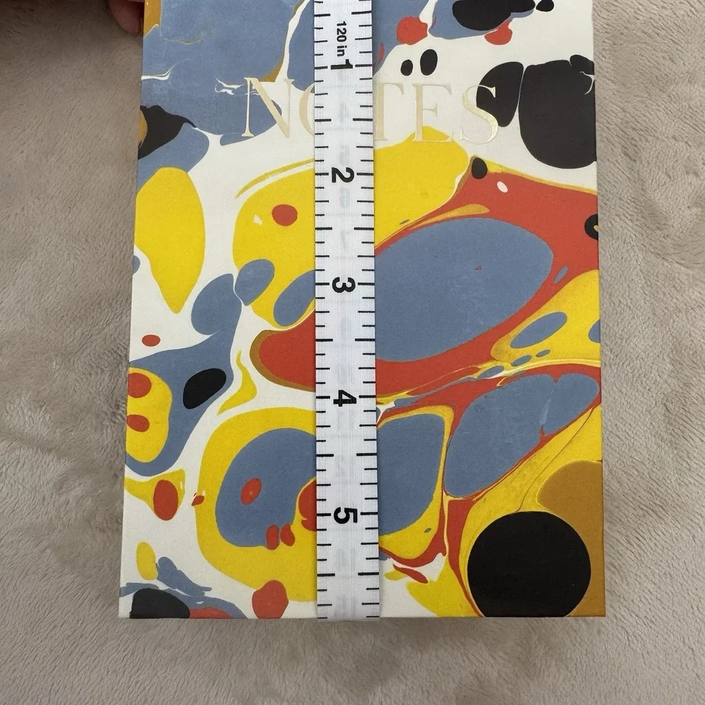 Amelin Archive Abstracte Note Cube Correspondence Card Set w Storage Box New